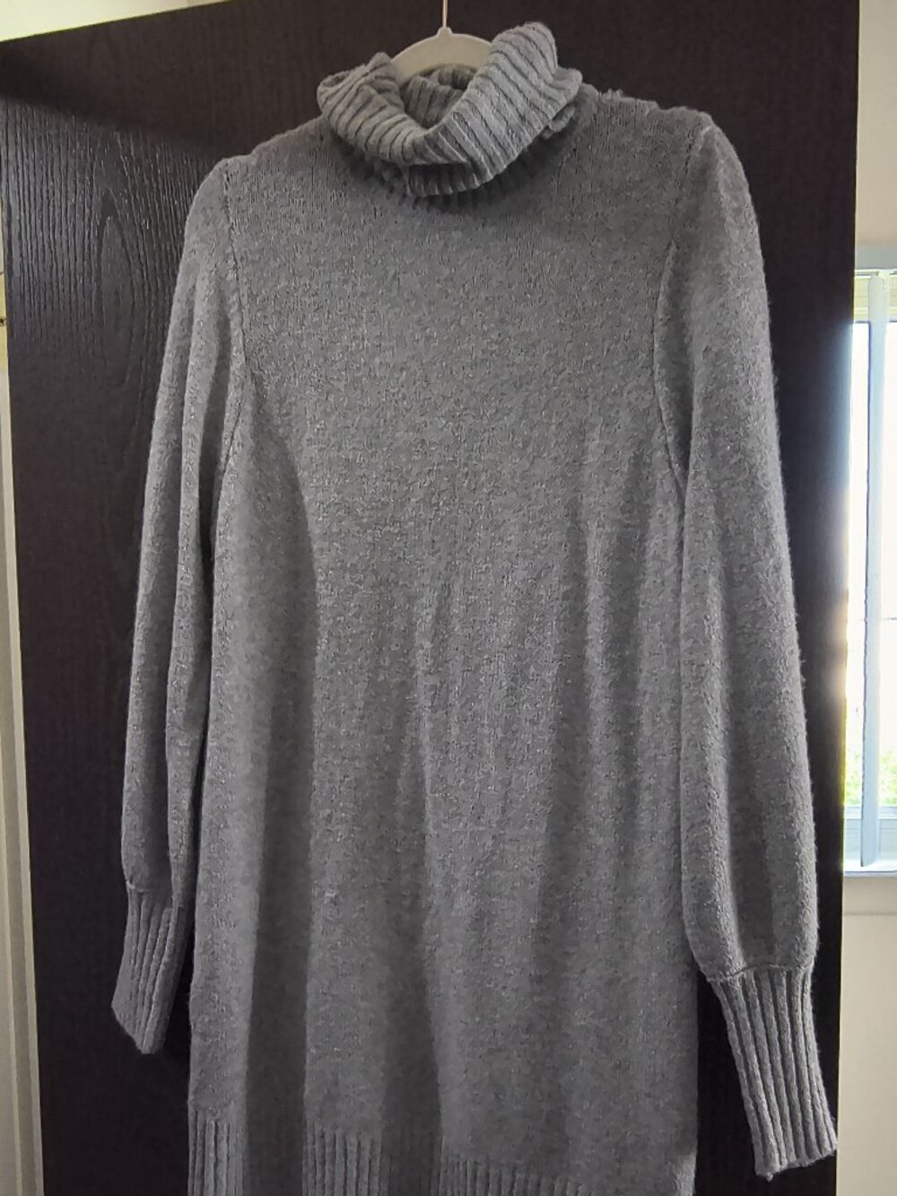 Turtleneck Bodycon Sweater Dress